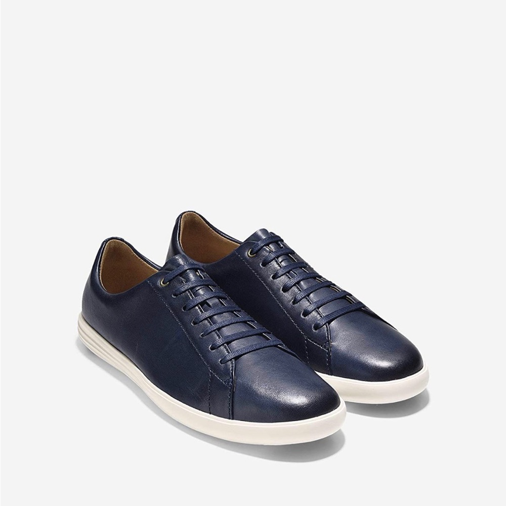 Cole Haan Men’s Grand Crosscourt Sneaker, Navy (Brand New)